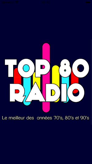 TOP 80 radio Screenshot 0