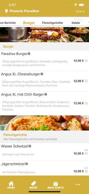 Pizzeria Paradiso Hattingen Screenshot 2