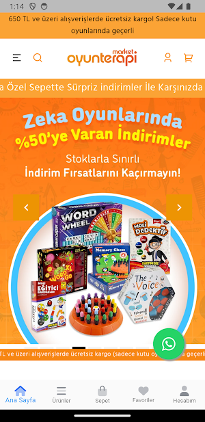 Oyun Terapi Market Screenshot 0