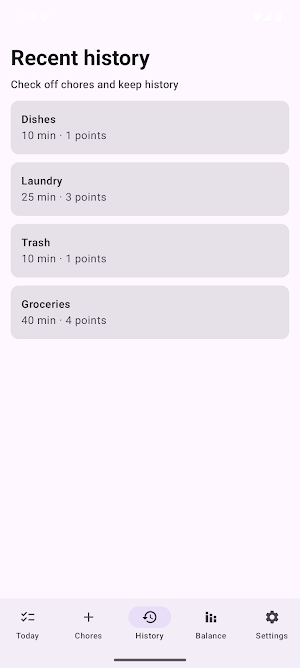 Chore Circle Screenshot 2