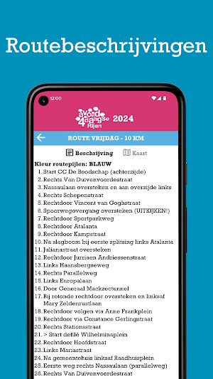Avondvierdaagse Rijen Screenshot 1