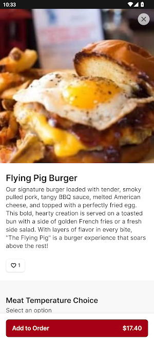 Flying Pig Burger Co. Screenshot 3