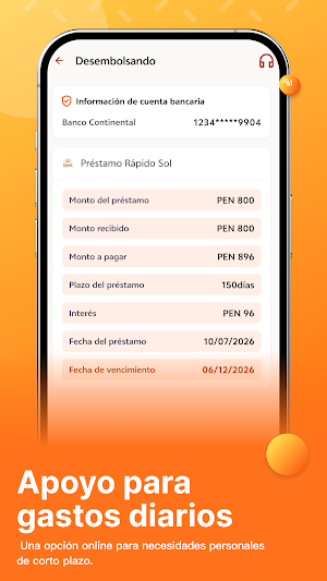 Préstamo Rápido Sol Screenshot 2