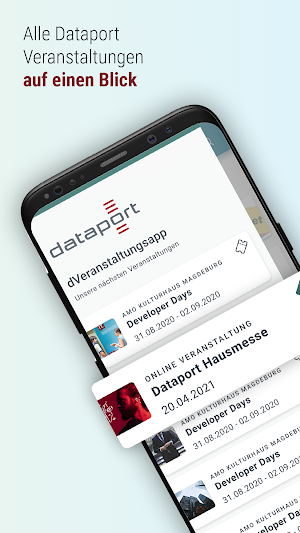 dVeranstaltungsApp Screenshot 0