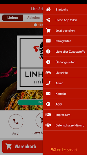 Linh Asia Imbiss Screenshot 2