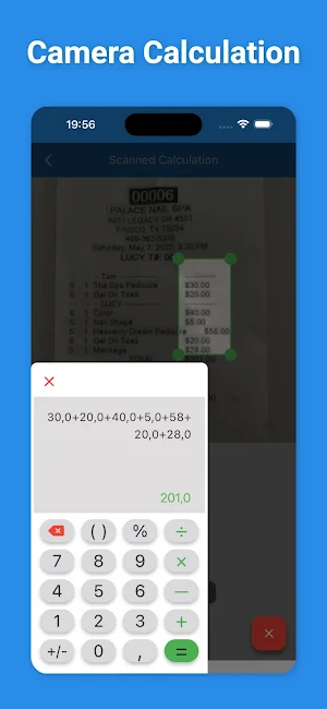 Calculator with History, Note Screenshot 1