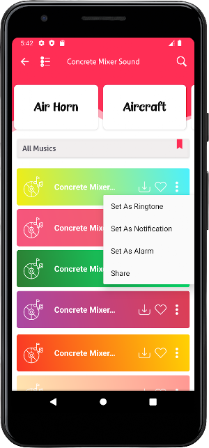Concrete Mixer Sounds Screenshot 3