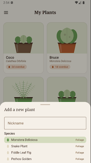 GardenLog Screenshot 1