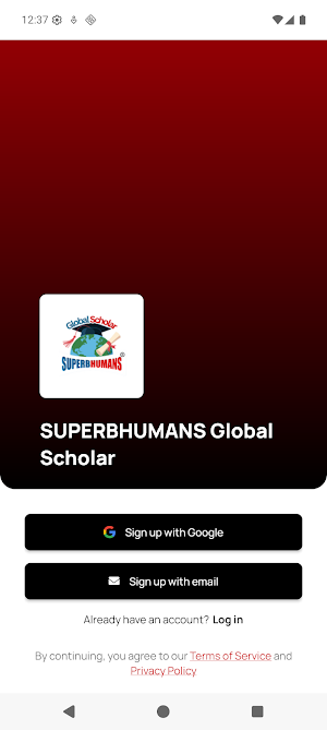 SUPERBHUMANS Global Scholar Screenshot 0