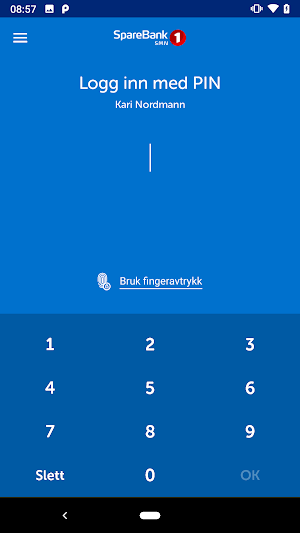 SpareBank 1 Mobile Banking Screenshot 0