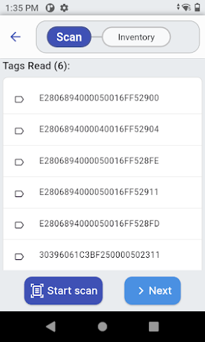 Zebra Inventory Screenshot 3