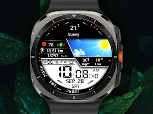 Weather w269 Watchface Screenshot 0