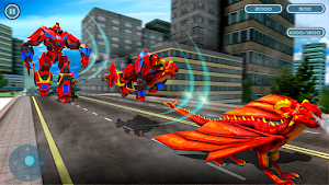 Dragon Robot Car Game Robot Transforming Games Screenshot 2