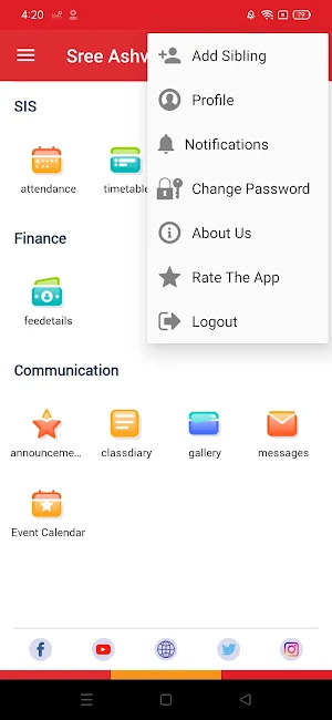 Sree Ashvattha Public School Screenshot 2