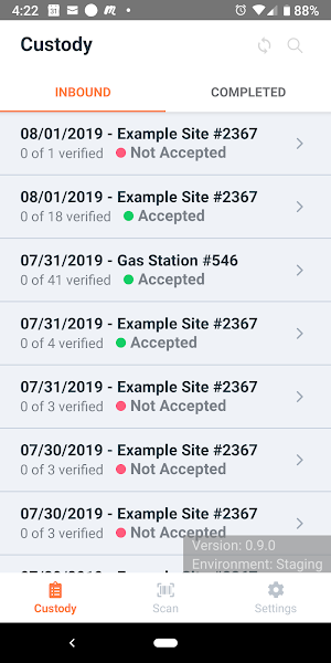 SampleServe Lab App Screenshot 0
