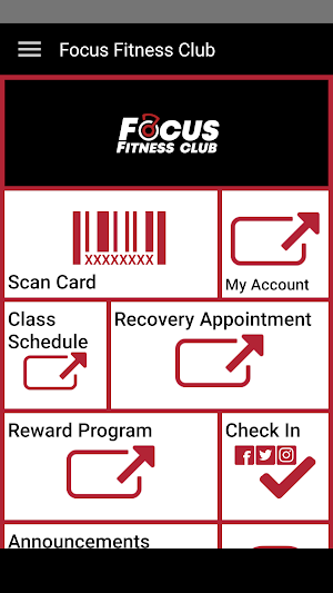 Focus Fitness Club Screenshot 1