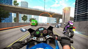 MotorBike Racing Bike Rider 3D Screenshot 0