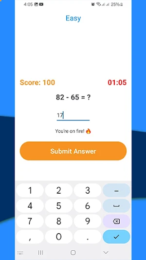Math Challenge Screenshot 3