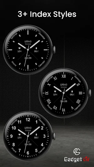 Minimal Analog Watch Face: G01 Screenshot 1