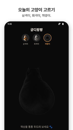궁디팡팡 — 책상을 두드리면 고양이가 신나요 Screenshot 3