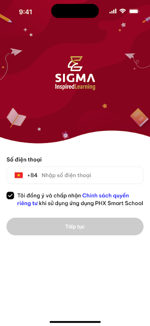 Sigma - Phụ huynh Screenshot 0