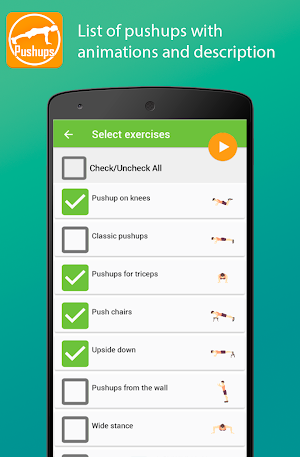 My Pushups workout Screenshot 0