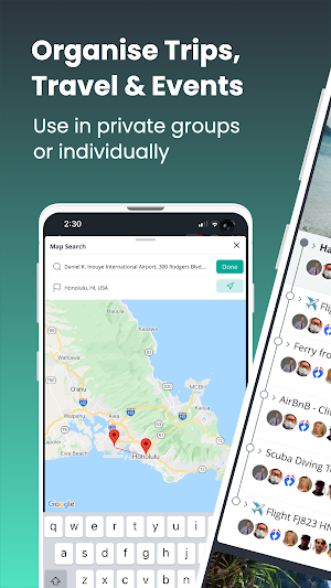 Lyfshort - Trip & Event Organiser Screenshot 0