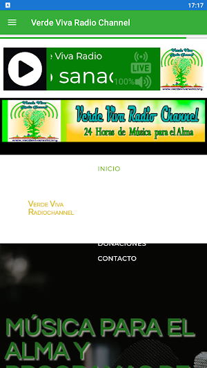 Verde Viva Radio Channel Screenshot 2