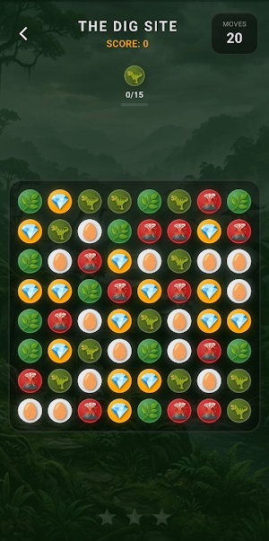 Jurassic Match Screenshot 1