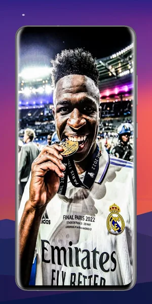 Vinicius Junior 4K Wallpaper Screenshot 1