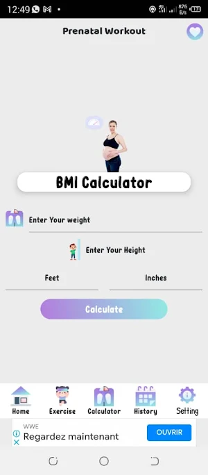 Prenatal Workout-Yoga Fitness Screenshot 3