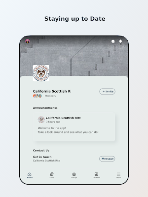 California Scottish Rite Screenshot 3