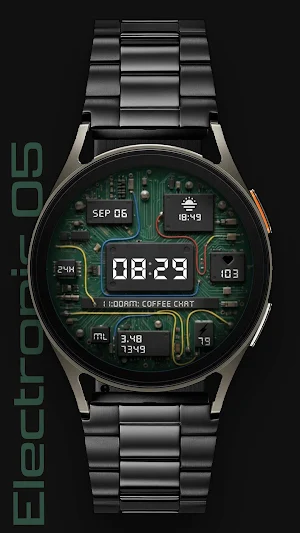 Electronic 05 Watch Face Screenshot 1