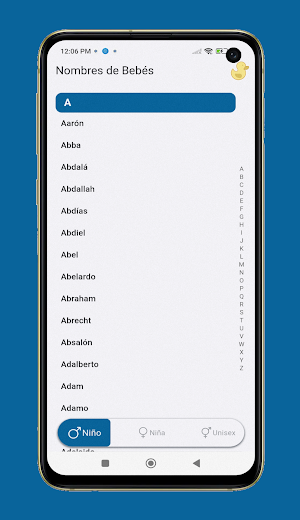 Nombres de Bebés Screenshot 0