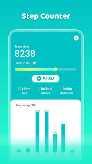 Happy Step - walking trackers Screenshot 0