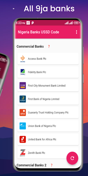 Nigeria banks ussd code Screenshot 1