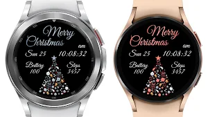 AZ254 Christmas Watch Face Screenshot 3