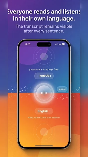 Omilo AI – Voice Translator Screenshot 0