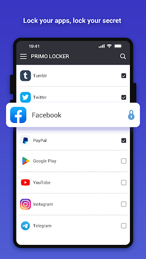 Primo Locker: AppLock Screenshot 1