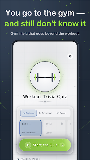 Workout Trivia Quiz: Gym Facts Screenshot 1