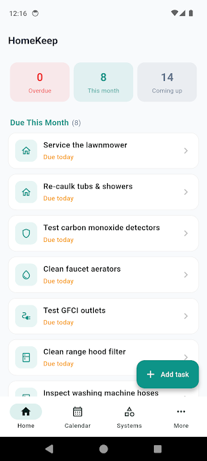 HomeKeep: Home Maintenance Screenshot 0