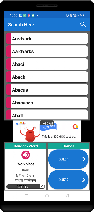 English To Hindi and Bengali Screenshot 0