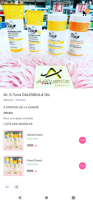 Affluence Cosmétique Screenshot 2