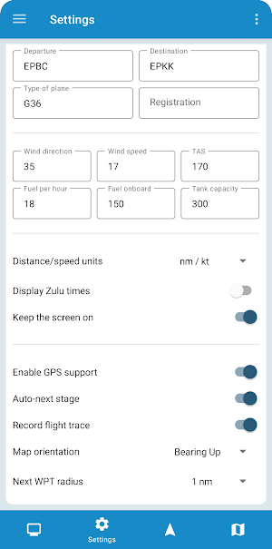 Dynamic NavLog Screenshot 2