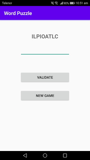 Word Puzzle Screenshot 1