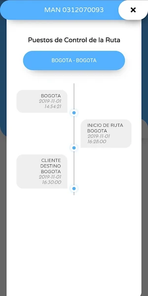 Gestión Despacho (Manifiesto Electrónico de Carga) Screenshot 3