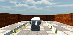 Indian police bus parking 3d Screenshot 3