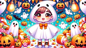 Cute Doll: Halloween Costume Screenshot 0