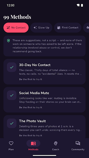 Get My Ex Back: 99 Methods Screenshot 1