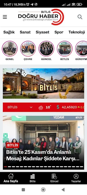 Bitlis Doğru Haber Screenshot 0